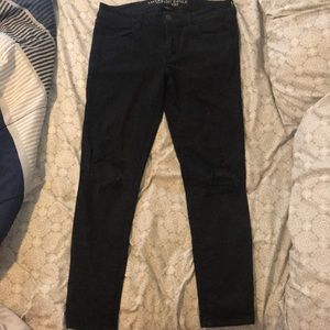 American Eagle black jean Jeggings great condition